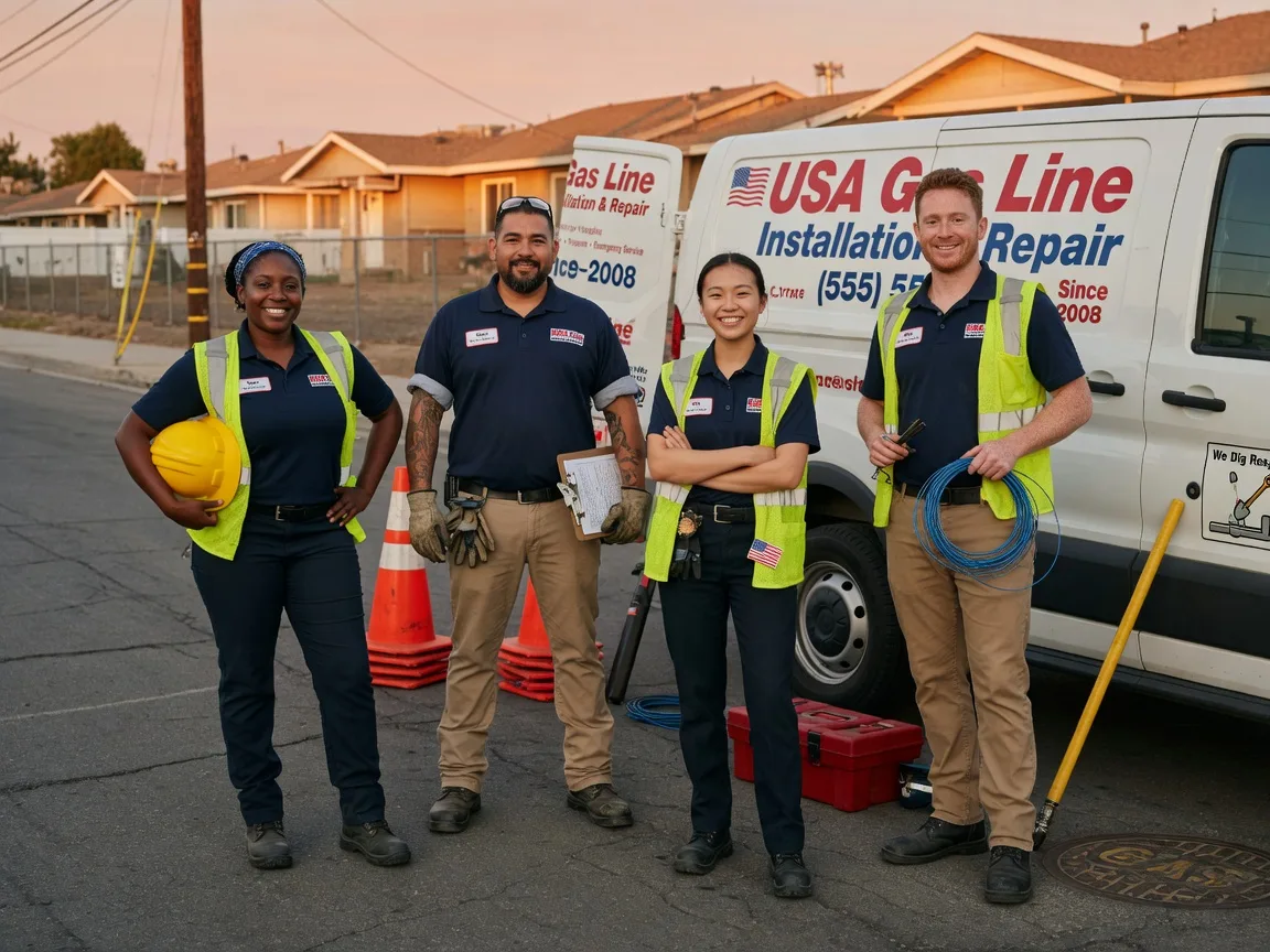 Gas Line Installation company in Sandy Level, VA